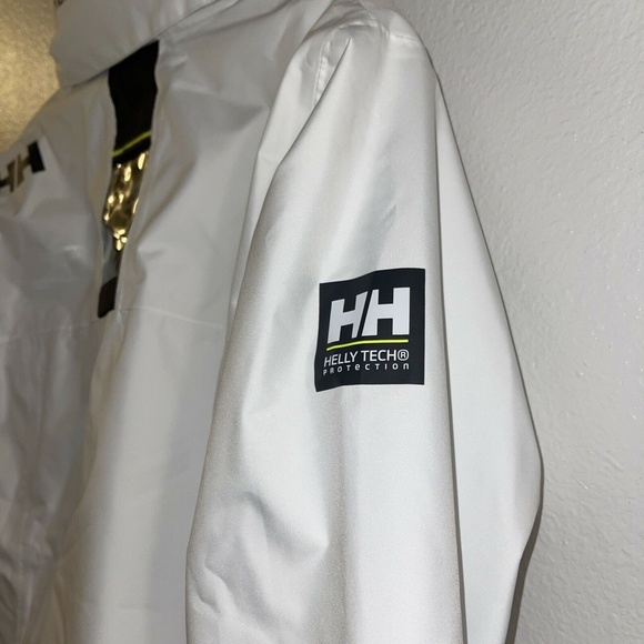 Disney Helly Hansen DISNEY HOODED JACKET Women's Mickey Water/Windproof White - Picture 8 of 8